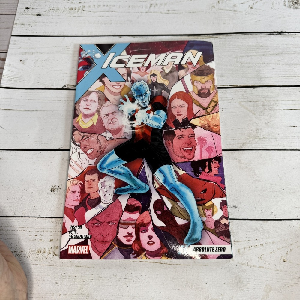 Marvel Iceman Absolute Zero Graphic‎ Novel TPB #1-11 X-Men Comics